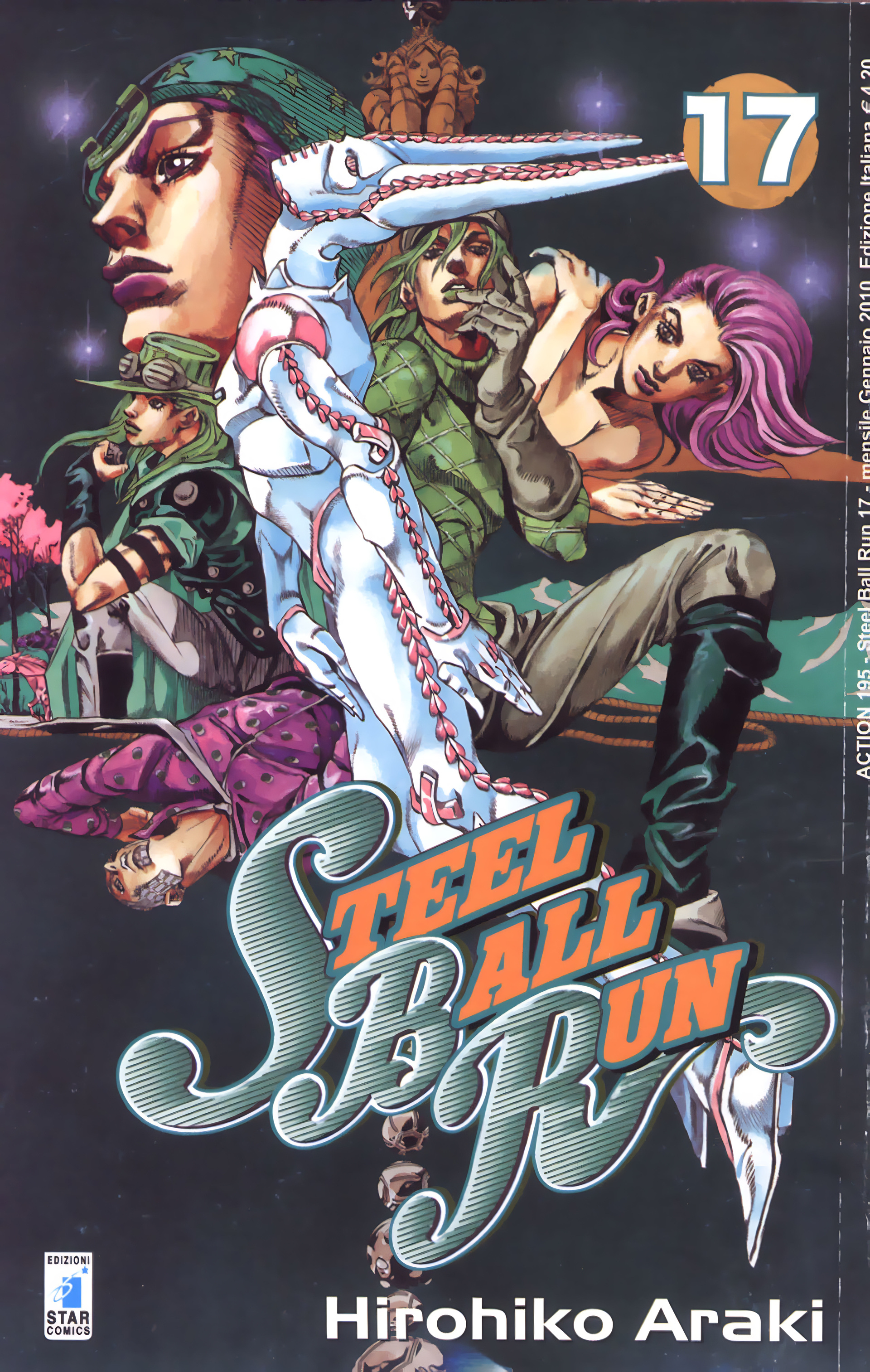 JoJo's Bizarre Adventure Part 7 - Steel Ball Run-Volume 17